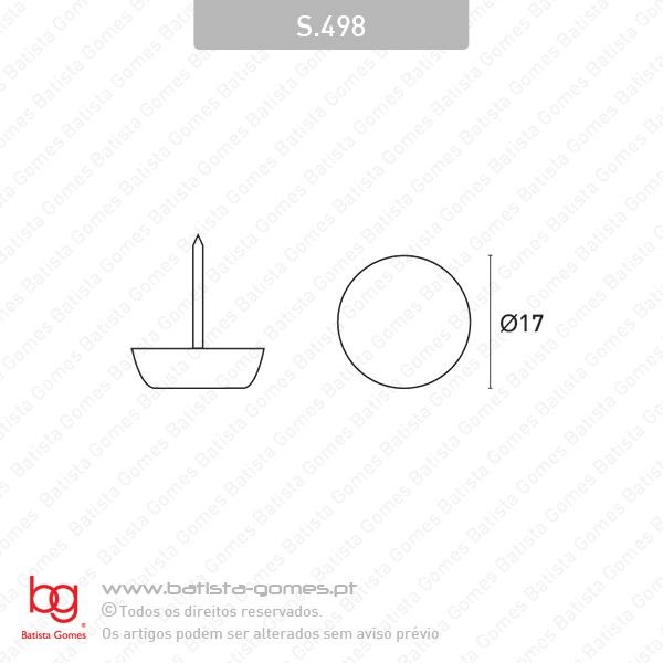 Suporte deslizador �17 - NYLON